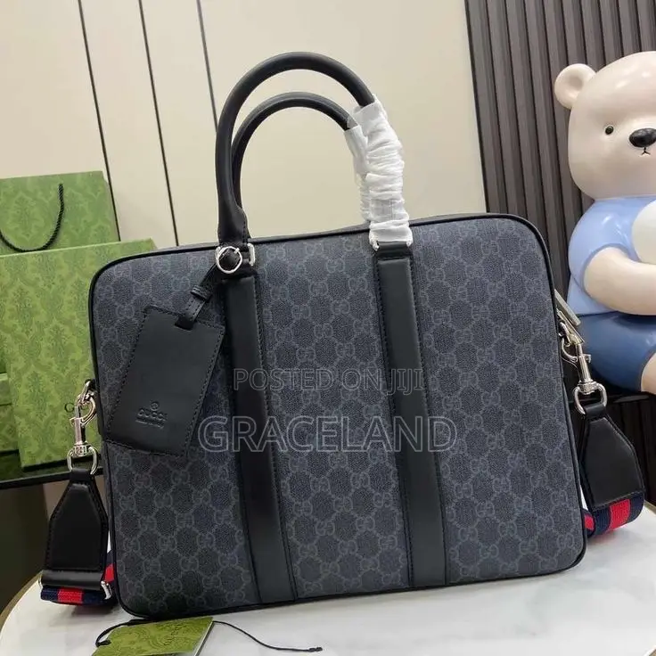 This Is Original Gucci Black Briefcase