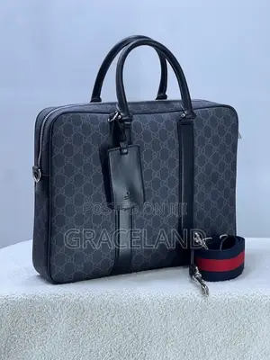 This Is Original Gucci Black Briefcase