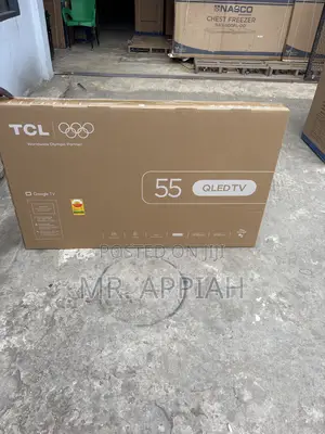Extremely Classic TCL 55” Qled Smart Android Television(Black)