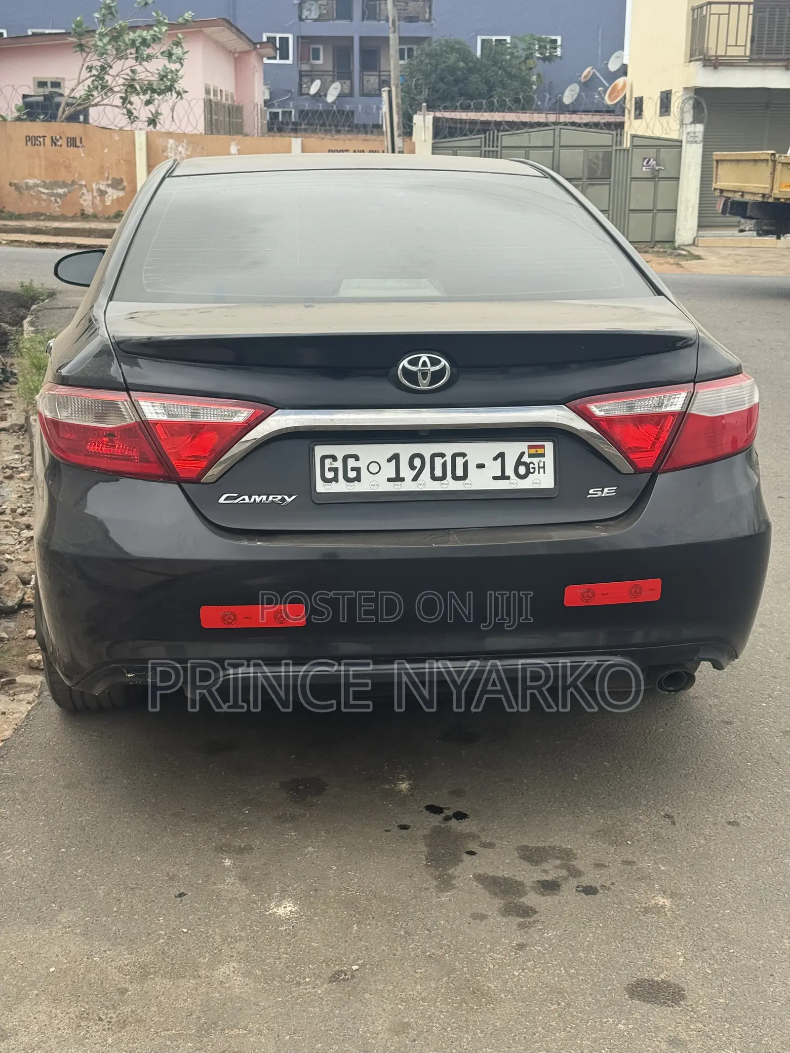 Toyota Camry SE 4dr Sedan (2.5L 4cyl 6A) 2016 Black