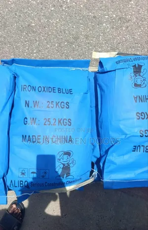Blue Iron Oxide Color Pigment Powder for Concrete Blocks and Stamp