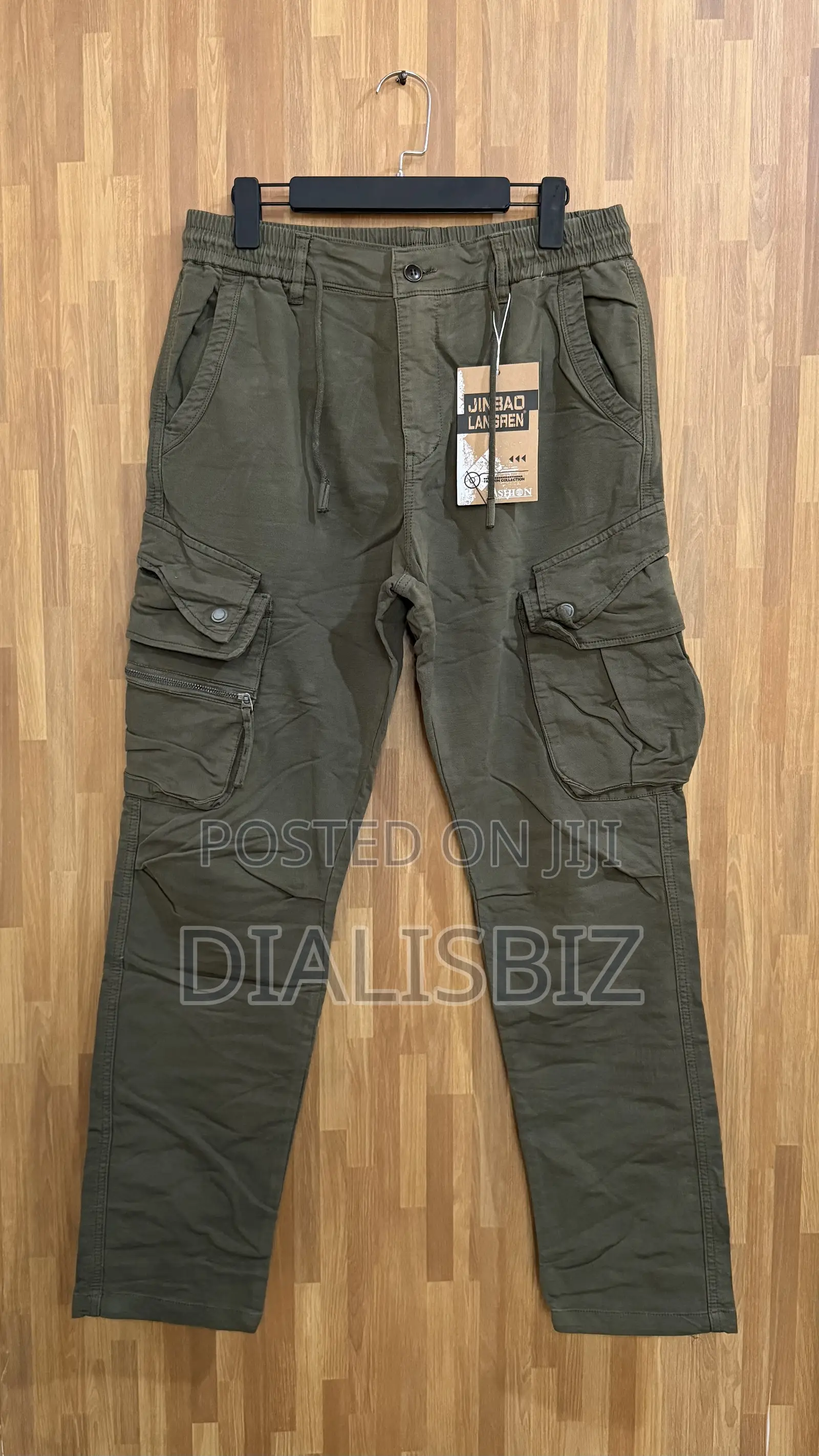 Kaki Side Pockets