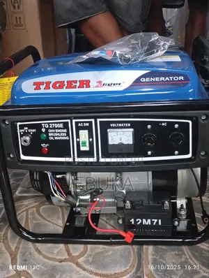 Original Tiger 3700watts and 2700watts Generator.