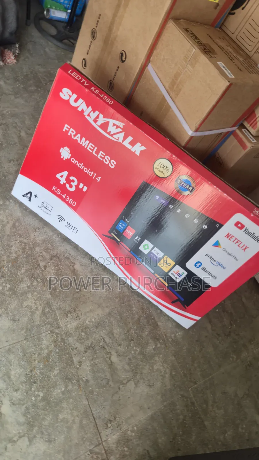 Stylish Sunnywalk 43inches Smart Android
