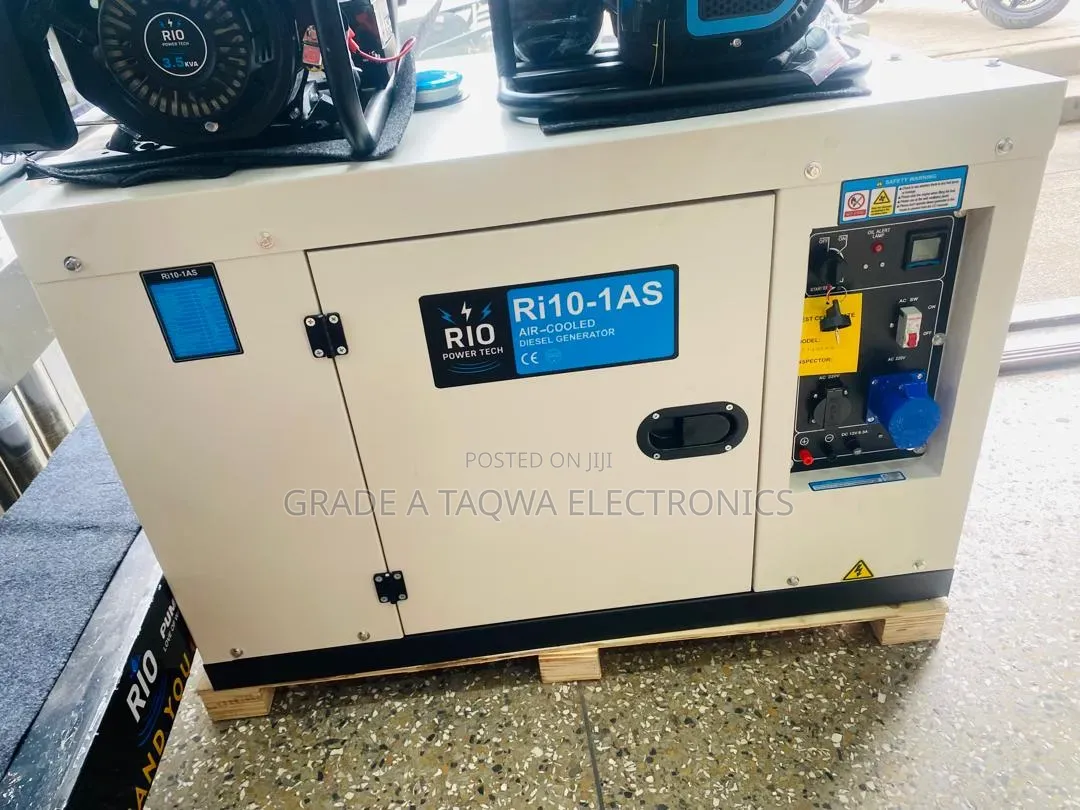 10KVA Single Phase Rio Diesel Generator