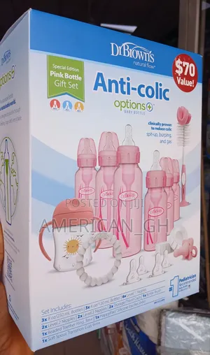 Dr Brown Anticolic Option + Baby Bottle
