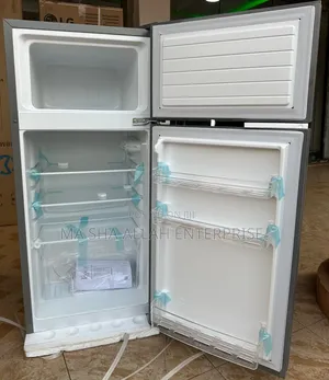 Roch Stylish and Efficient Glassed Double Door Refrigerator 95 Liters