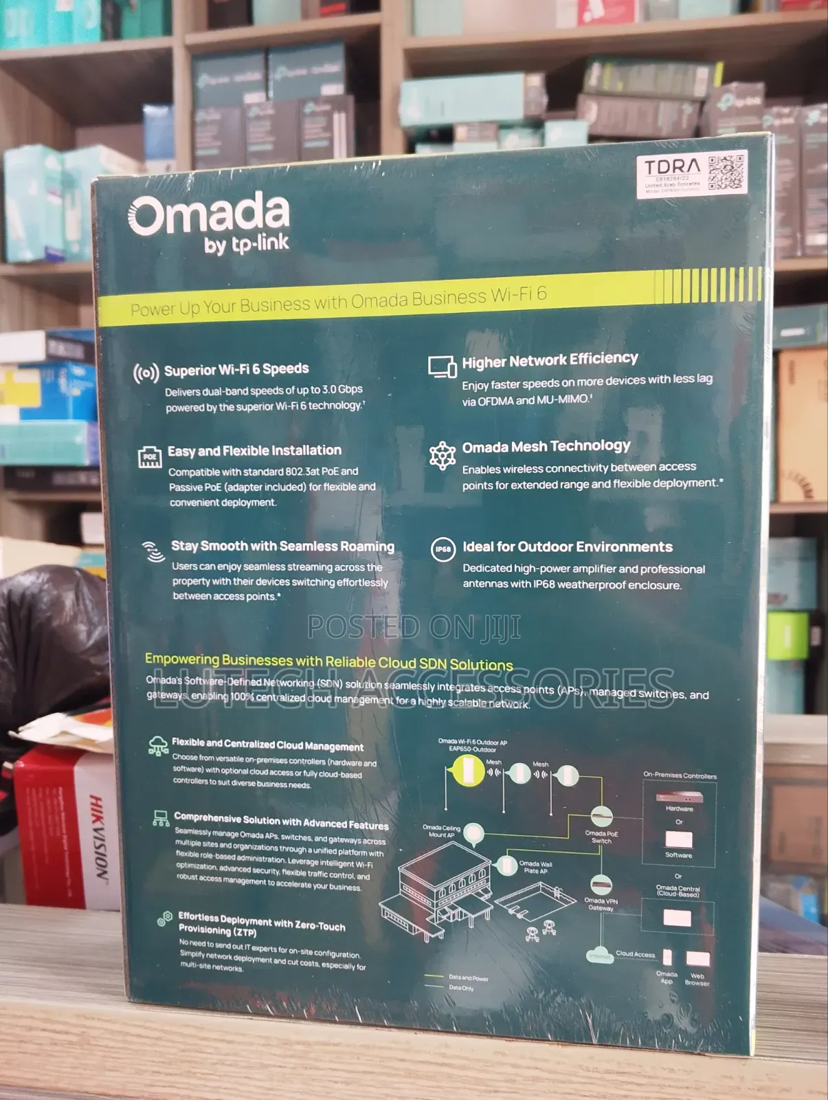 Tp Link Omada AX3000 Wi-Fi 6 Access Point/ EAP 650 Outdoor