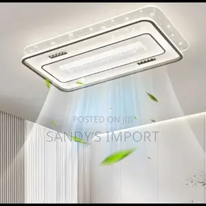 A.C Fan With Light ,Bluetooth and Voice Control