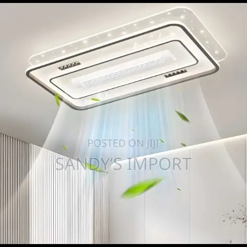 A.C Fan With Light ,Bluetooth and Voice Control