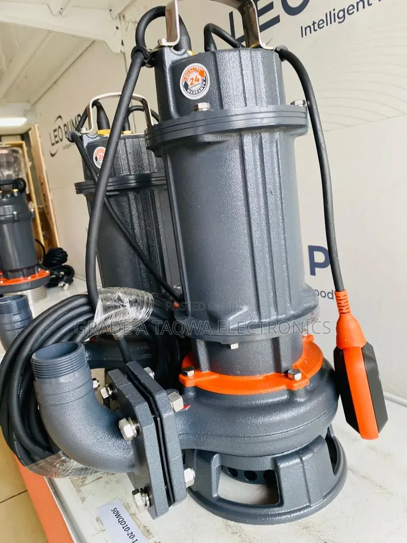 Well Equipped Leo 2hp Sewage Water Pump