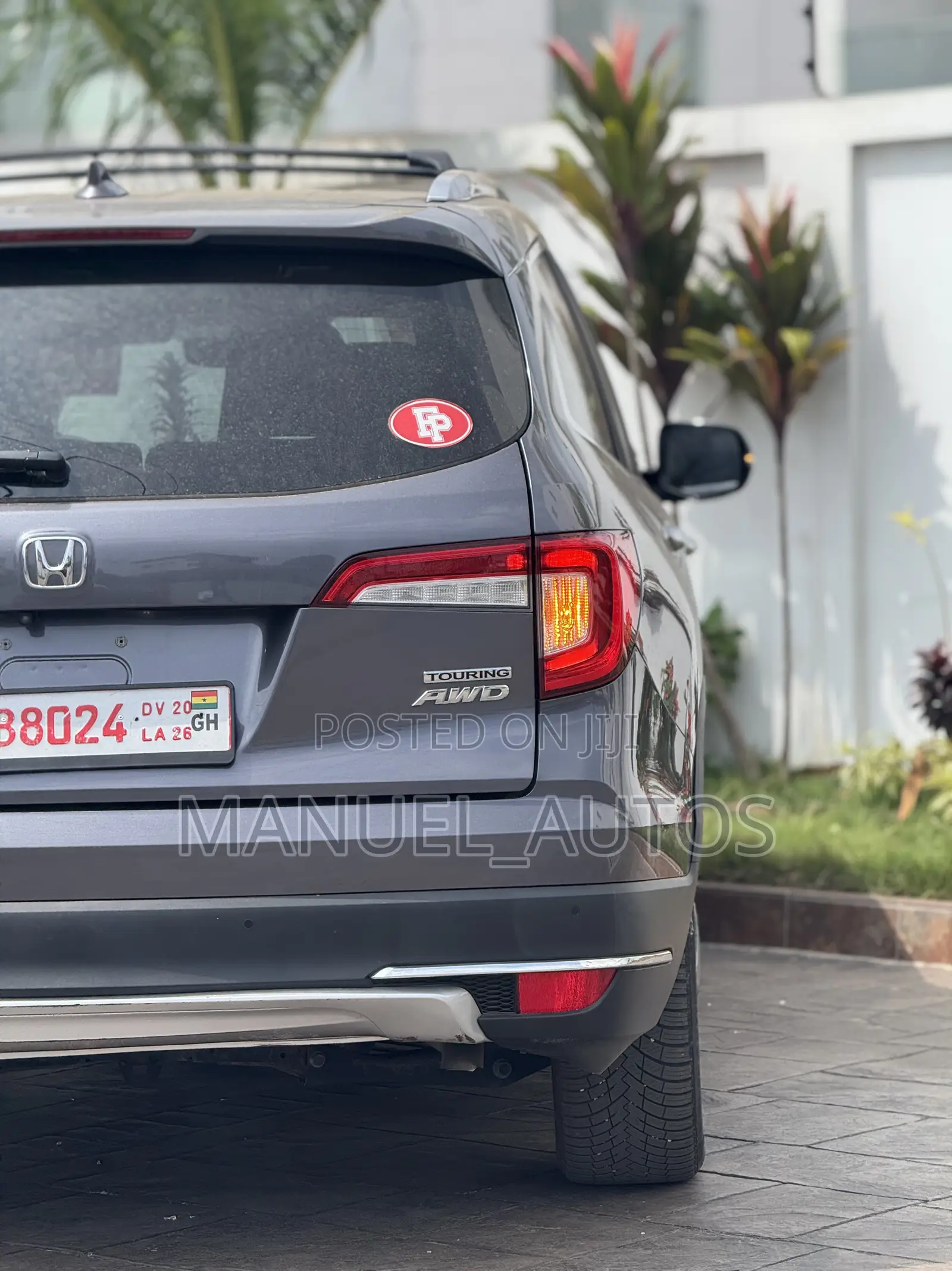Honda Pilot Touring AWD 2019 Gray