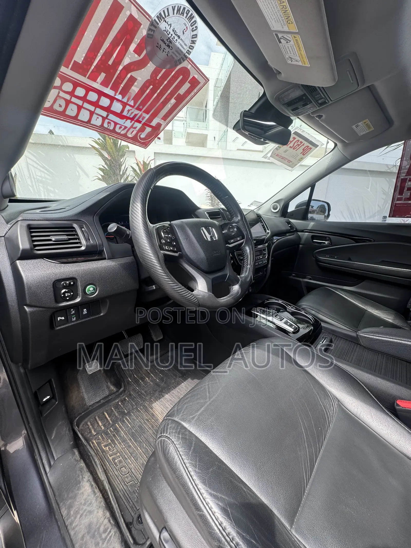 Honda Pilot Touring AWD 2019 Gray