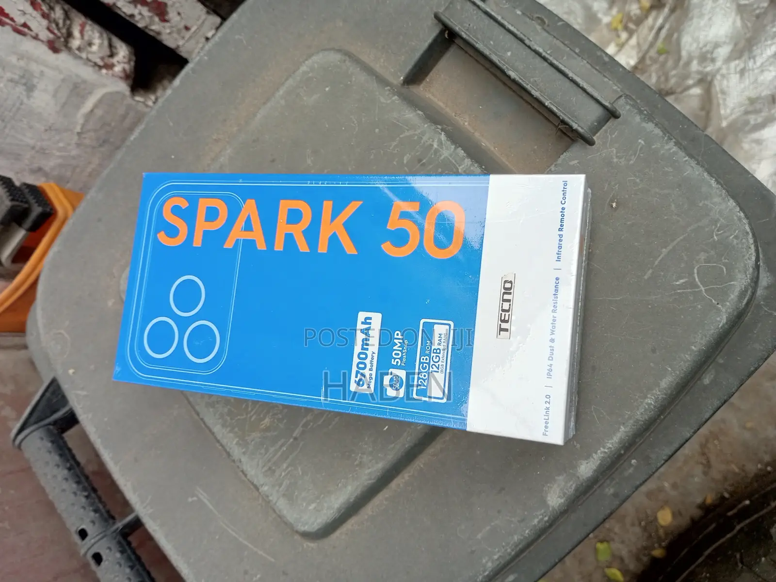 New Tecno Spark 50 128 GB Black