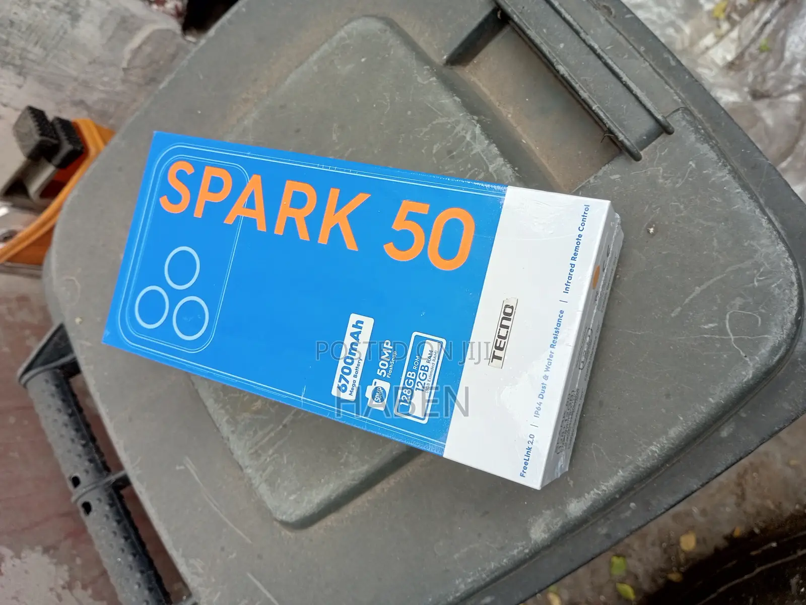 New Tecno Spark 50 128 GB Black