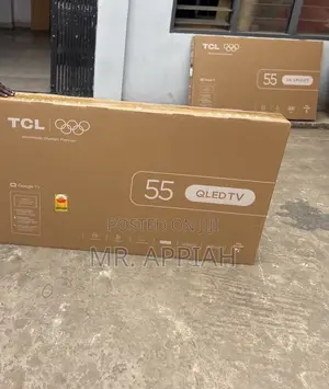 Extremely Affordable TCL 55” Qled Smart Android Television 