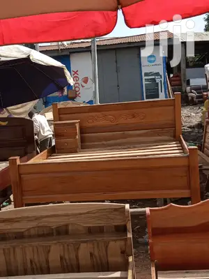 All Wood Queen Size Bed