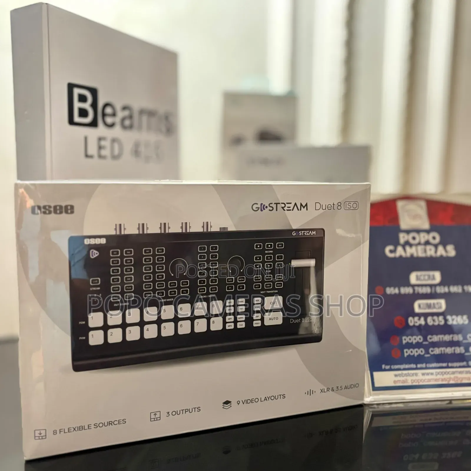 OSEE GoStream Duet 8 ISO 8- Channel Live Stream Switcher