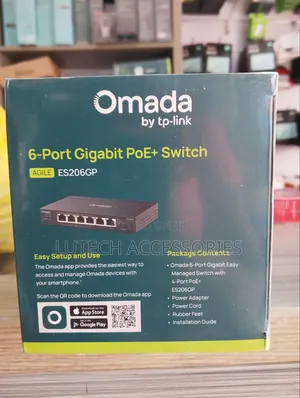 Tp Link Omada 6port POE+ Switch/Agile ES206GP
