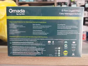 Tp Link Omada 6port POE+ Switch/Agile ES206GP
