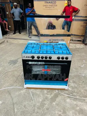 Original Nasco 5 Gas Burner With Oven 8 Grill 