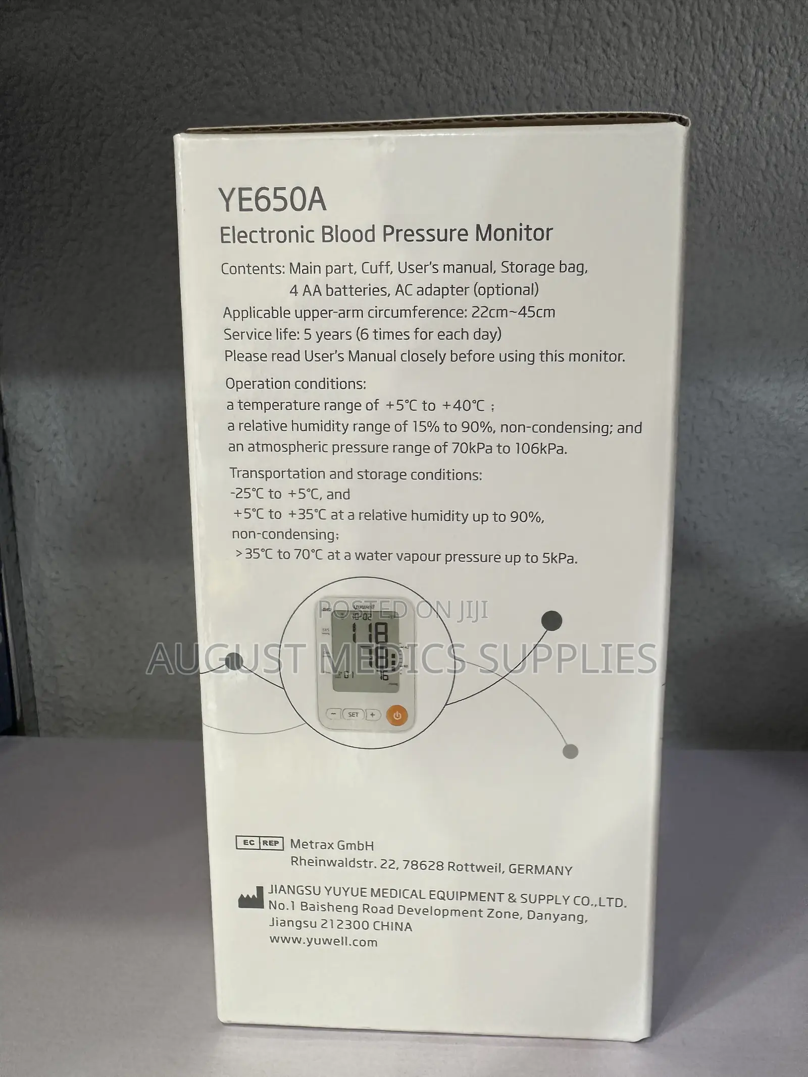 Yuwell BP Monitor
