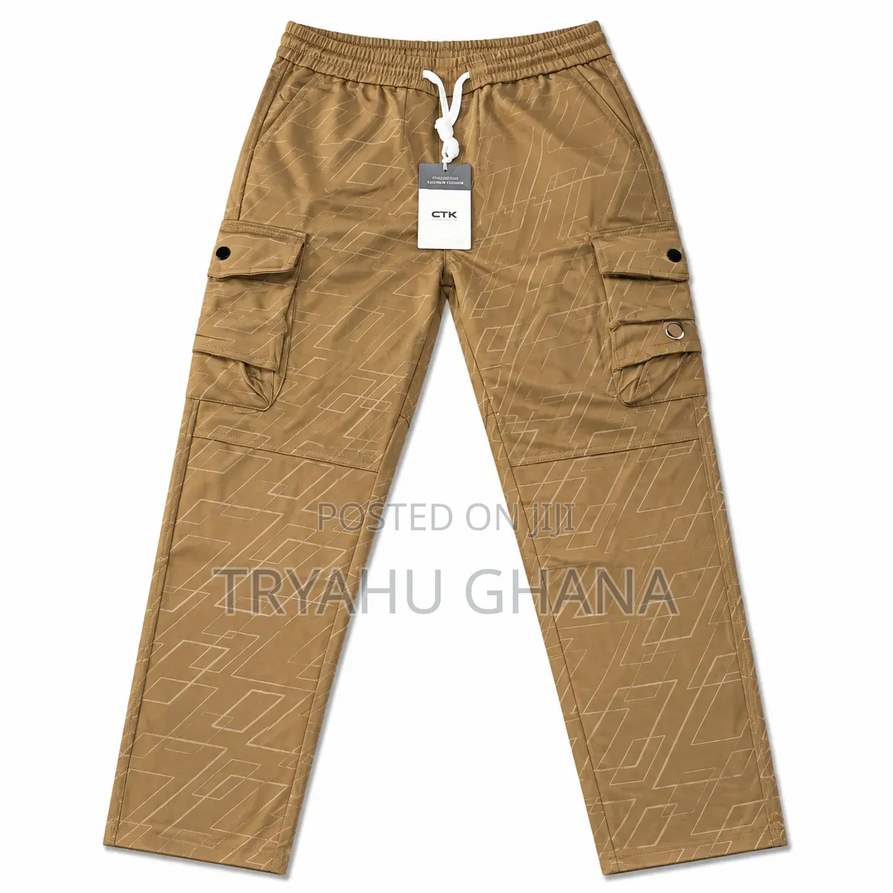 Buy Men's Side Pocket Khaki Trousers Online in Ghana at Tryahu