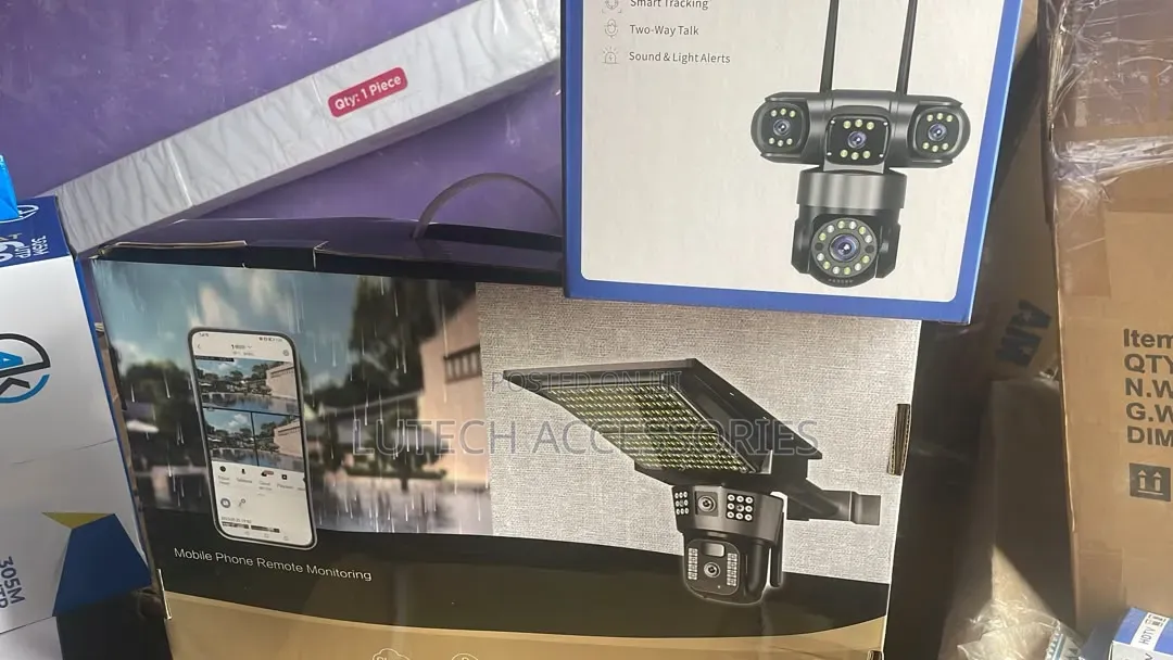 Ultra Ai Solar Light+camera 2 in 1 450W