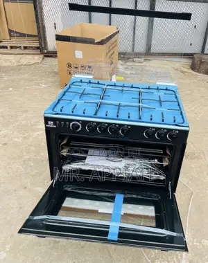 Shop Unique Nasco 5 Gas Burner(Black) 