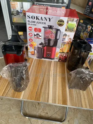Sokany Fruit and Vegetable Slow Juicer (800W)
