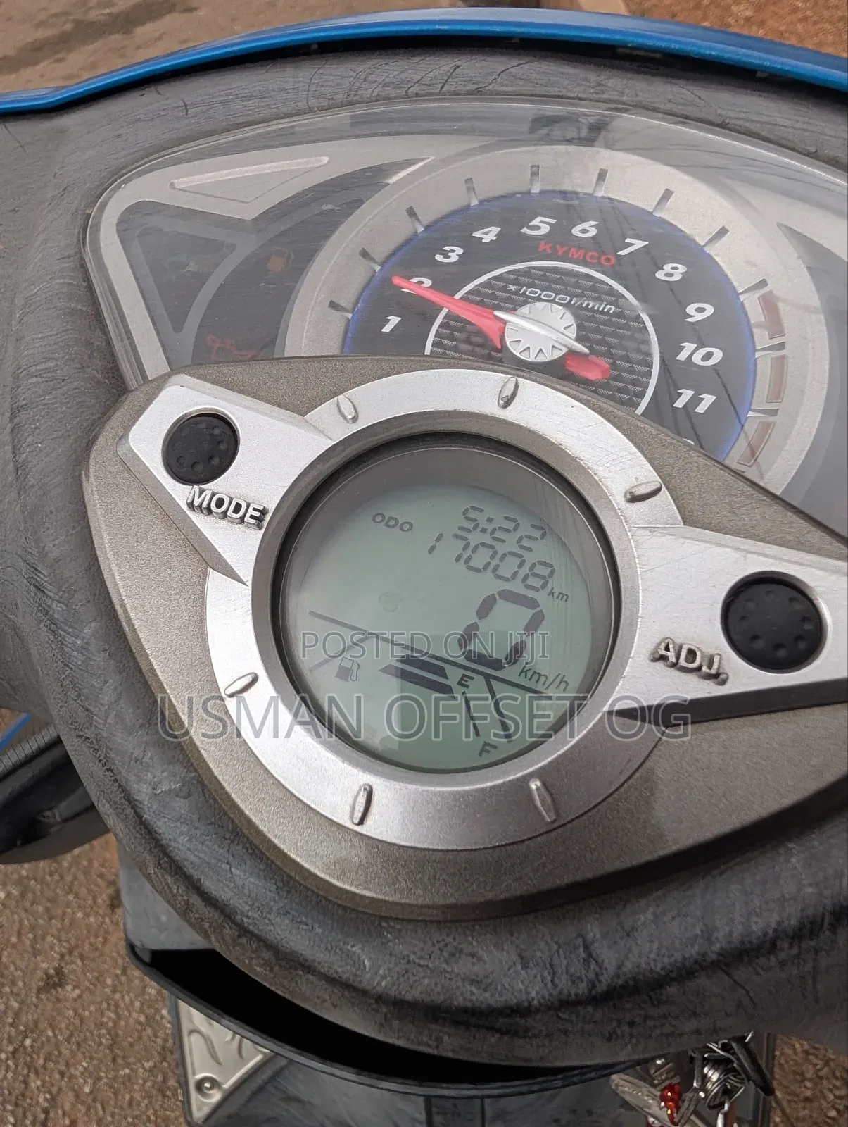 Kymco 2020 Blue
