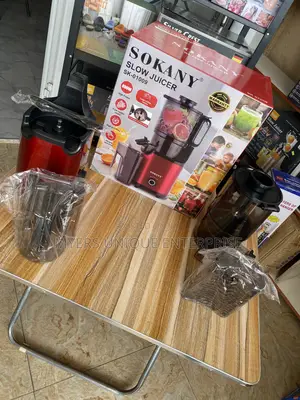 Sokany Fruit and Vegetable Slow Juicer (800W)