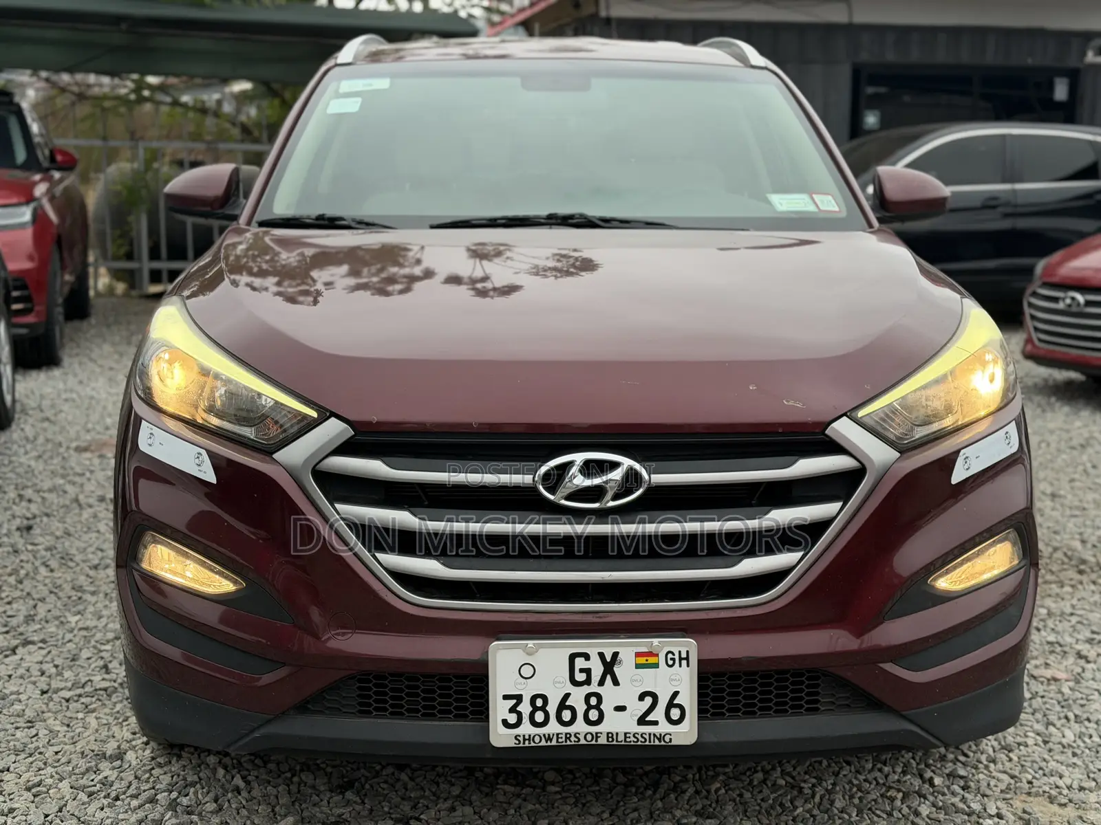 Hyundai Tucson Eco AWD 2017 Burgundy