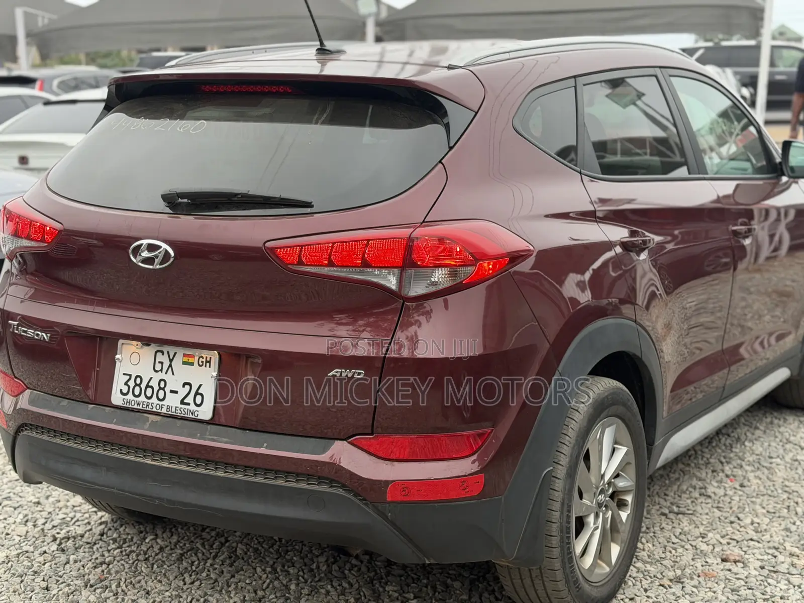 Hyundai Tucson Eco AWD 2017 Burgundy