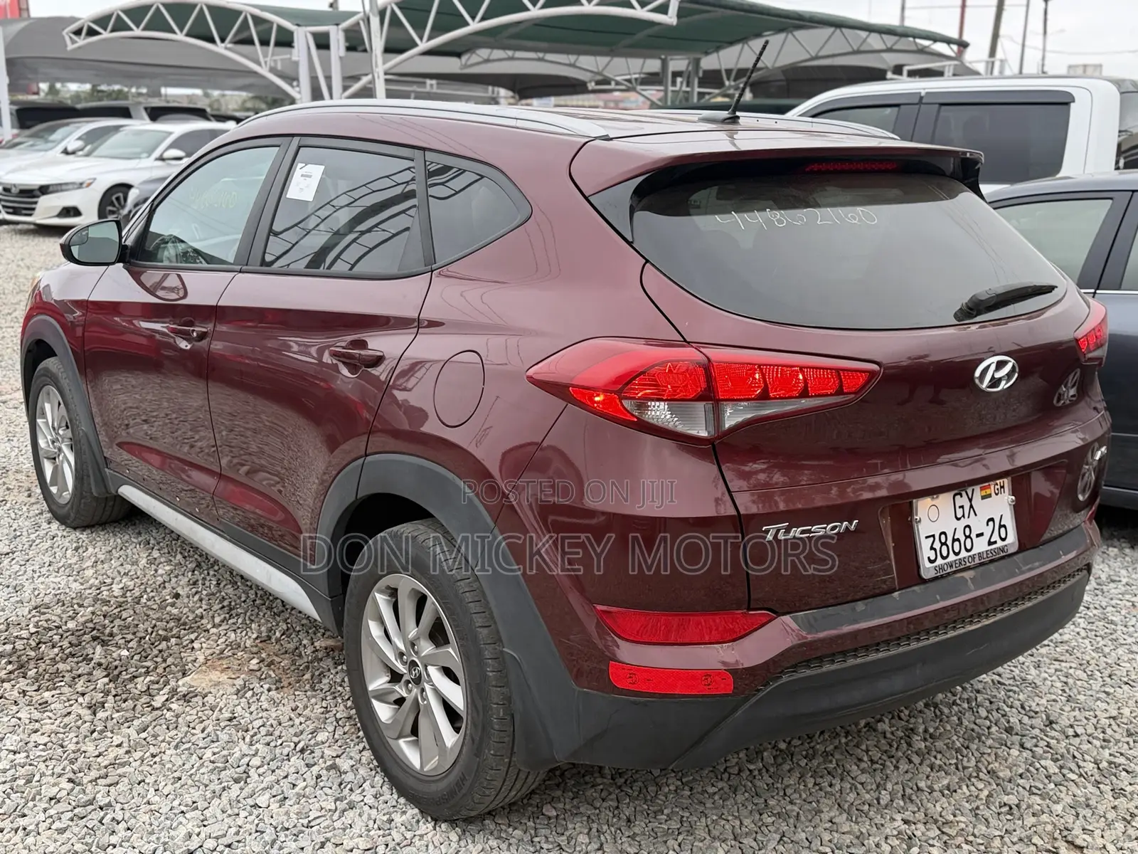 Hyundai Tucson Eco AWD 2017 Burgundy