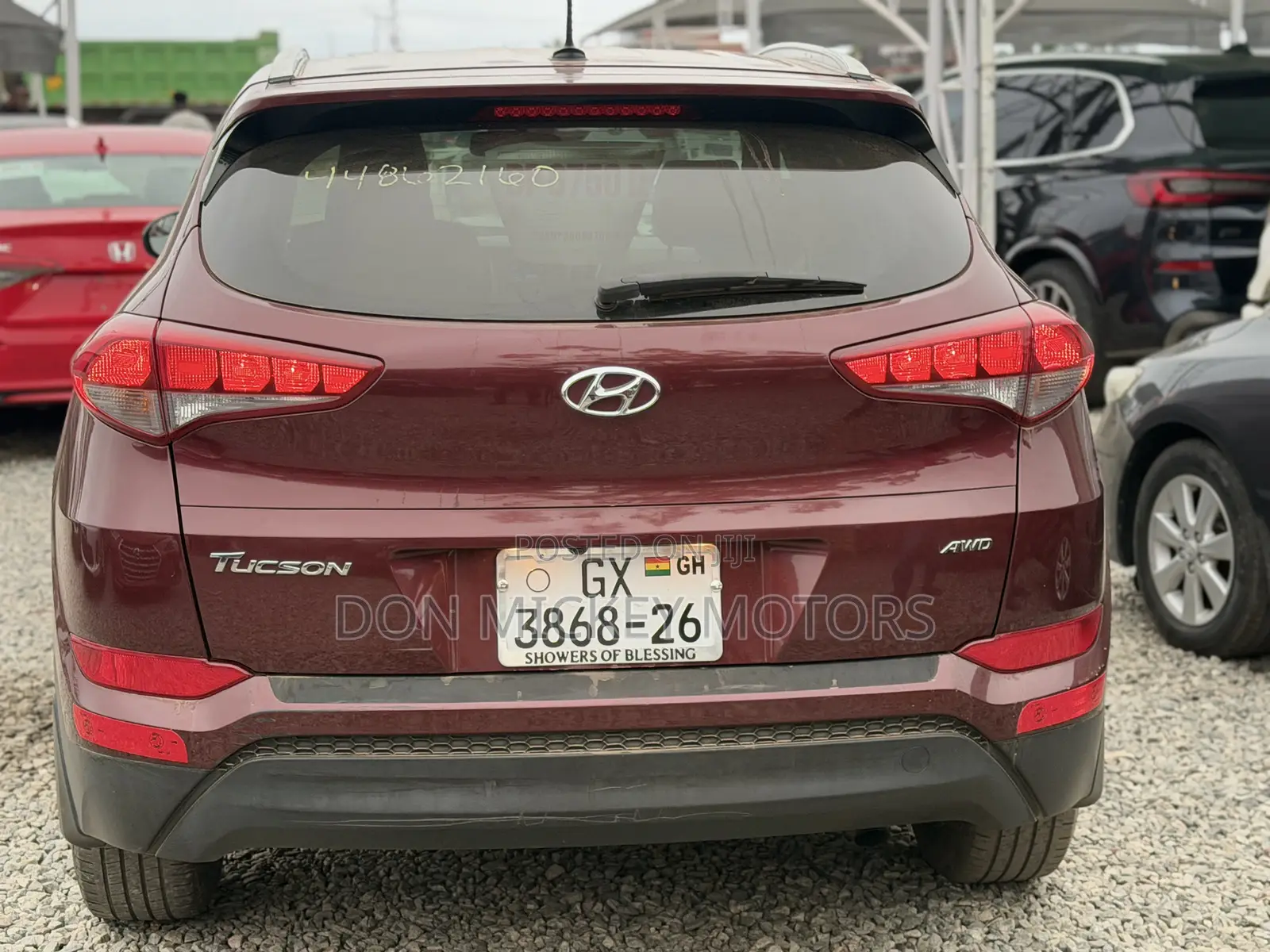 Hyundai Tucson Eco AWD 2017 Burgundy