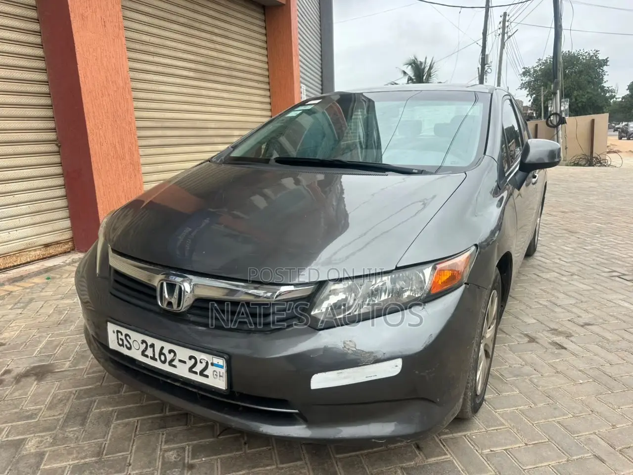 Honda Civic LX Sedan Automatic 2012 Gray