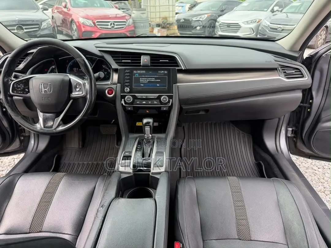 Honda Civic Touring Coupe 2019 Blue