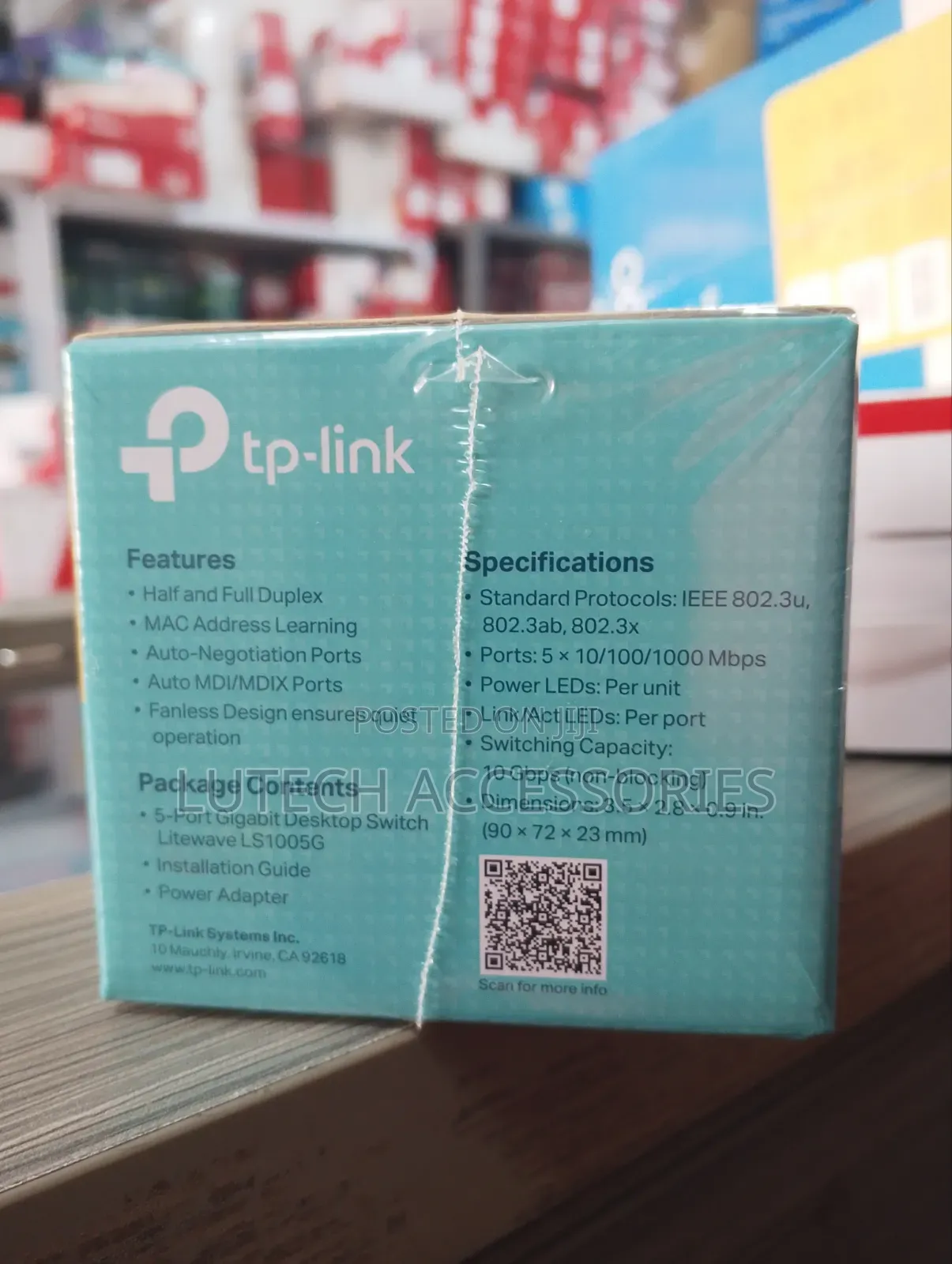 TP Link 5 Port Gigabit Desktop Switch