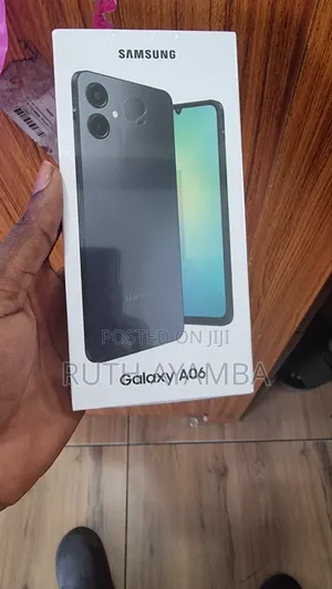 New Samsung Galaxy A06 128 GB Black