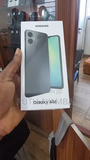 New Samsung Galaxy A06 128 GB Black