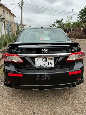 Toyota Corolla 2011 Black
