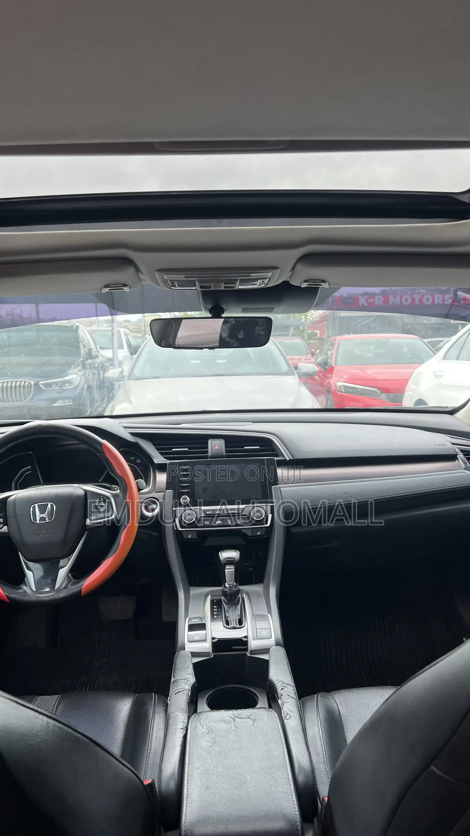 Honda Civic Touring Sedan 2019 White