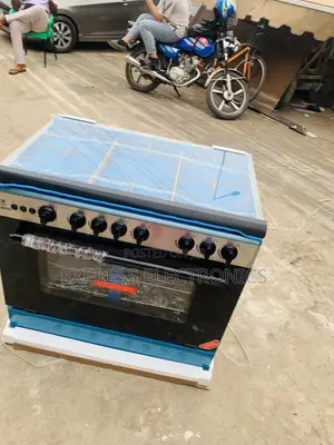 Place Your Order for Nasco Gas Cooker 5burner 60/90 Sliver Oven