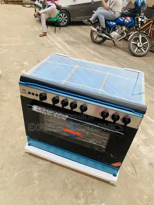 Place Your Order for Nasco Gas Cooker 5burner 60/90 Sliver Oven