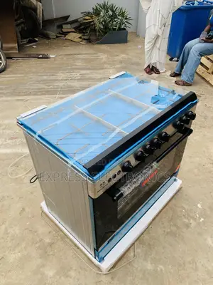 Amazing  Deals Nasco Sliver Gas Cooker Oven 5burner 60/90