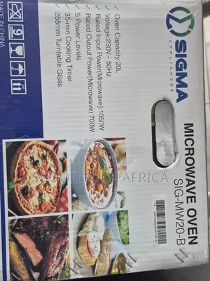 SIGMA 20L Microwave Oven – Fast Convenient Cooking!