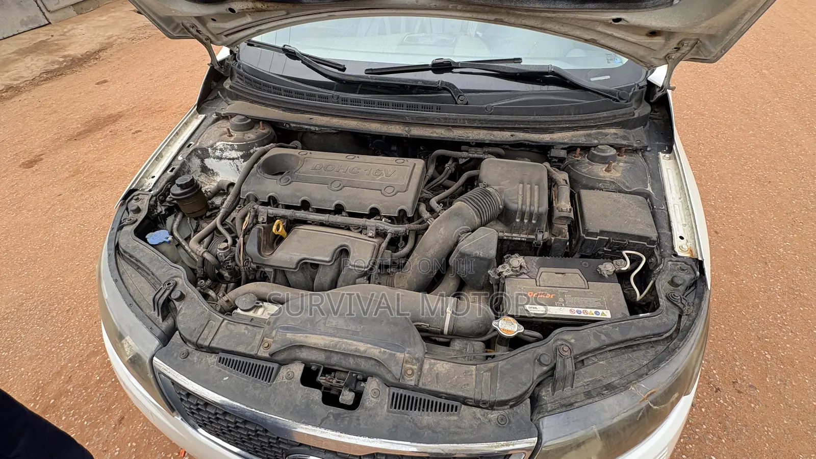 Kia Forte EX Sedan 2012 White