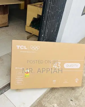 Extremely Adorable TCL 43” Qled Smart Android TV(Black) 
