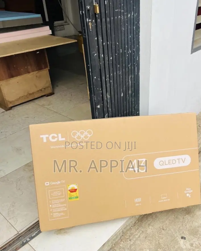 Extremely Adorable TCL 43” Qled Smart Android TV(Black) 